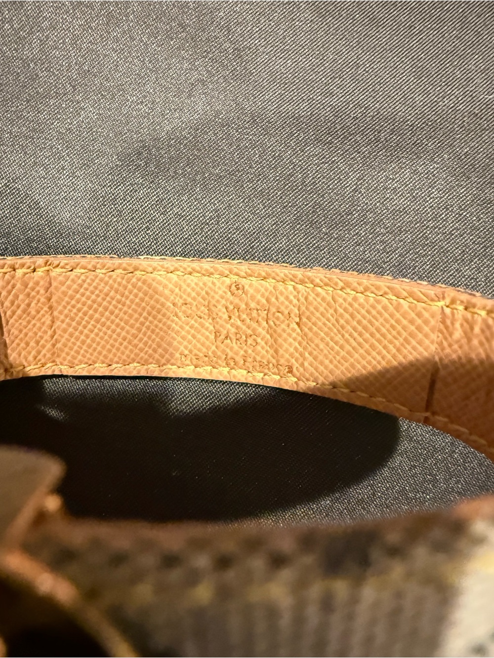 Louis Vuitton Mini Lin Monogram Good Luck Wish Bracelet Gold Flower Clasp - Picture 7 of 16